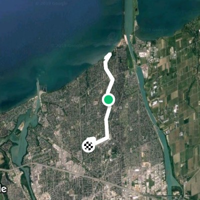 Walker Creek between Niagara & Vine St.