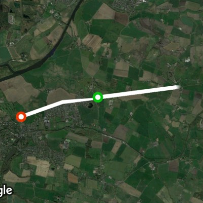 Route near Lymm walking route map in Dunham Massey