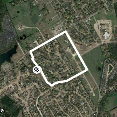 1.3 mile walk