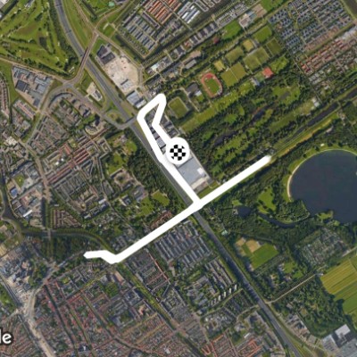 Delft out of city trail