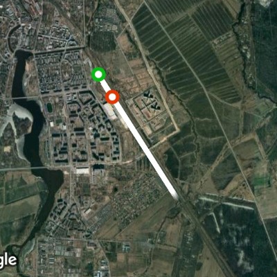 Дорожка к зенитке в Колпино