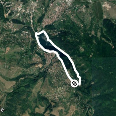 Обиколка на Панчаревско езеро.