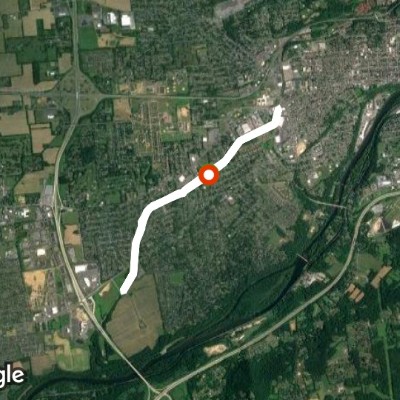 Route near Old Orchard