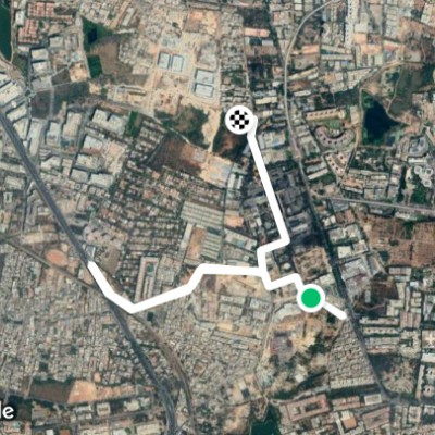 Route near Doddanekundi