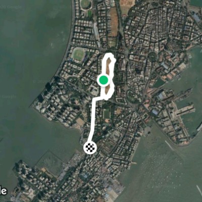 Route near Colaba
