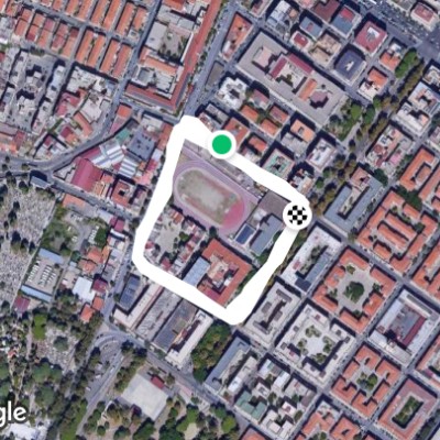 Giro ex Gil, pisc. comun., Don Orione -1 giro 650m