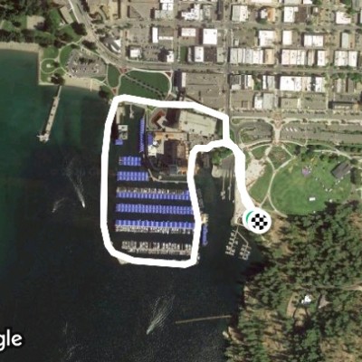 octopus to boardwalk through resort to octopus