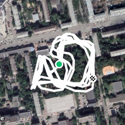 парк Энгельса на перекрёстке Малышева-Бажова