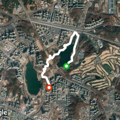 광교신대호수에서도서관으로해서호반마을