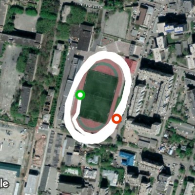 Стадион Локомотив г.Челябинск