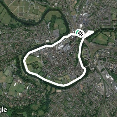 Shrewsbury circular for an hour break