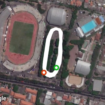 lapangan sepatu roda gor