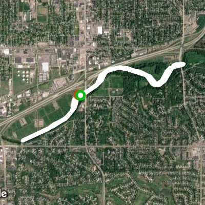 Yankton trail in Sioux Falls