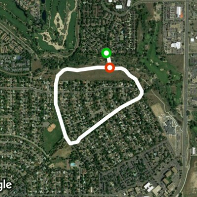 Hampden Heights 1 mile loop
