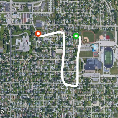Route near West End