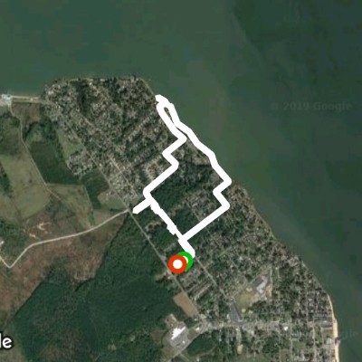 Best walk for sea glass walking route map in Issue