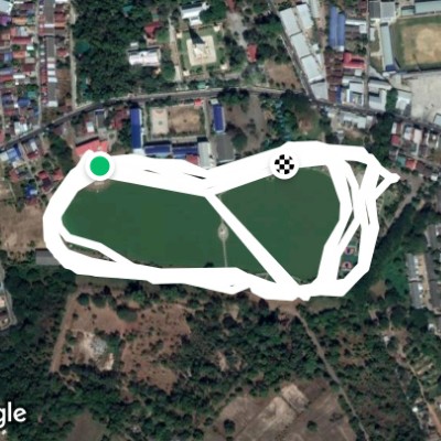 ออกกำลังกายตอนเช้าสวนสาธารณหนองบัว อุบล