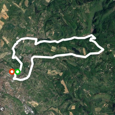 Castres the circuit that I prefer to discover walking route map in Castres