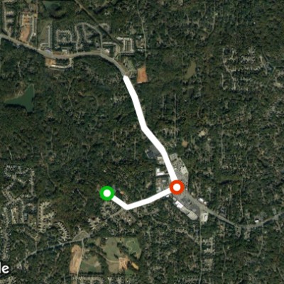 good route - legs tired