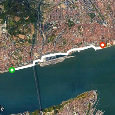 Cais do Sodré a Padrão Descobrimentos