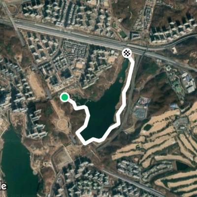 신대저수지 데크라인