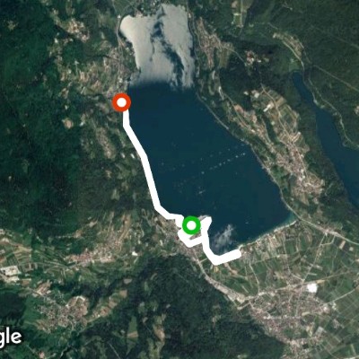 ciclabile lago Caldonazzo