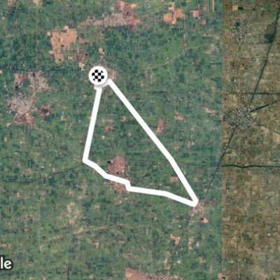 Morning Walk Route Bawania, Mudain, Jhigawan walking route map in Bawania