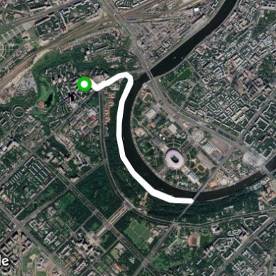 Воробъевы горы, набережная