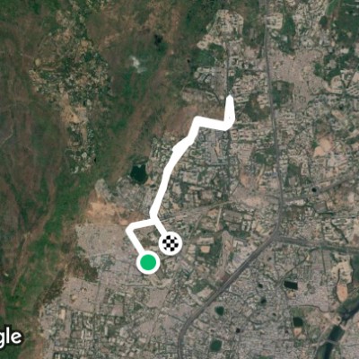 Route near kashinath ghanekar oditoriym