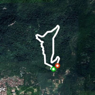 Embarrassed Hill Forest (TOKUN) walking route map in Bukit Mertajam