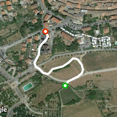 Sarteano parco delle piscine