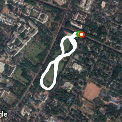Indira Gandhi park walking route map in Bhubaneswar