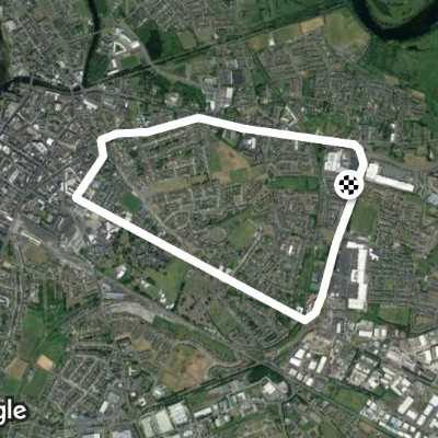 3 mile walk