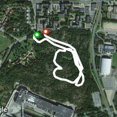 Talolantie, sahanpolku, park walking route map in Rauma