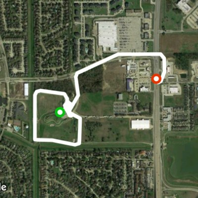 Aldi's McClendon route