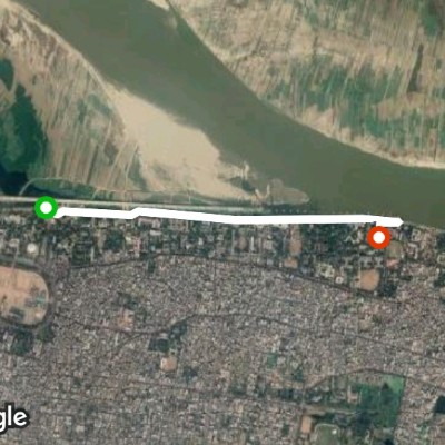 Walking Along Ghats of Holy River Ganga