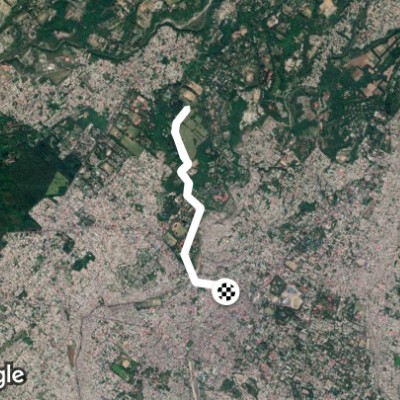 44/2 Chakrata road via pollen to young roadDehradun walking route map in Dehradun