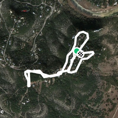 BigLoop2Jubilee walking route map in Woodcreek