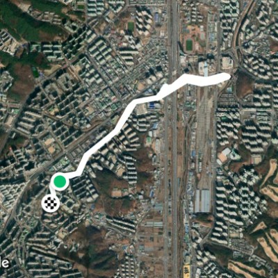 성복천 40분 런닝코스