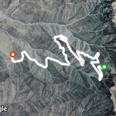 Namas obstacle walking route map in Al Namas