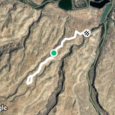 Tabeguache Trail walking route map in Grand Junction
