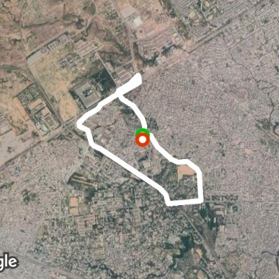 鉄道運送工場ロード 散歩道 ラーワルピンディー, パンジャーブ州, パキスタン Pacer