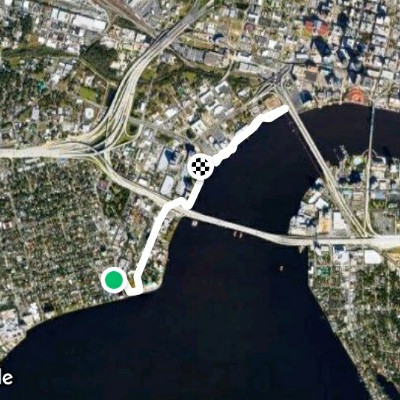 Route near Riverside