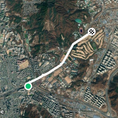 경춘선숲길(동쪽) : 화랑대역~경춘선 숲길 종점