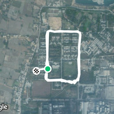 Ring road of Jaypee Rewa plant walking route map in Garhwa