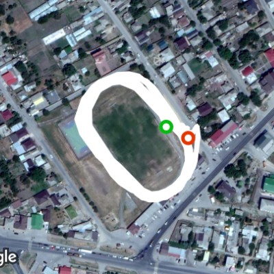 Zvezdogka1@yahoo.com walking route map in Chaltyr'