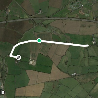 un expected evening jog