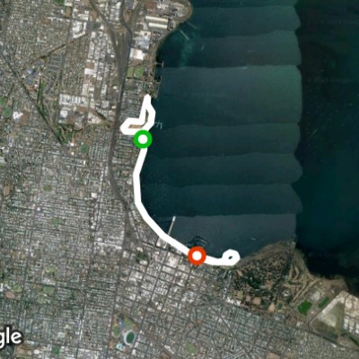 Eastern Beach to Rippleside 8km Loop