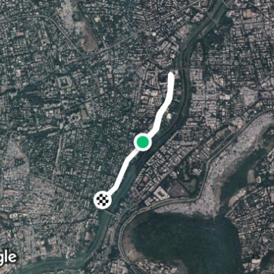 Route near Karve Nagar