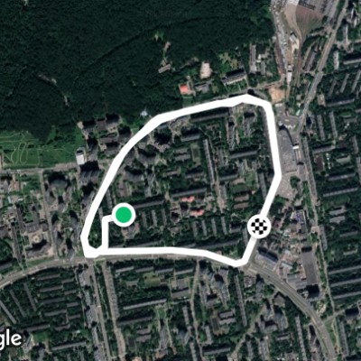 маршрут в округ Северное Тушино